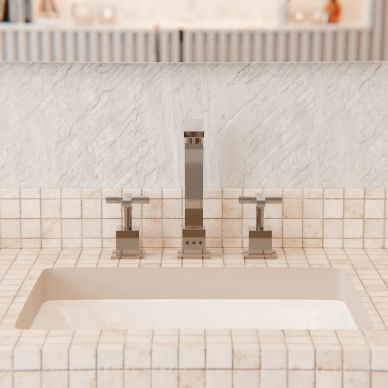 Muld 2-handle Bathroom Faucet, Chrome