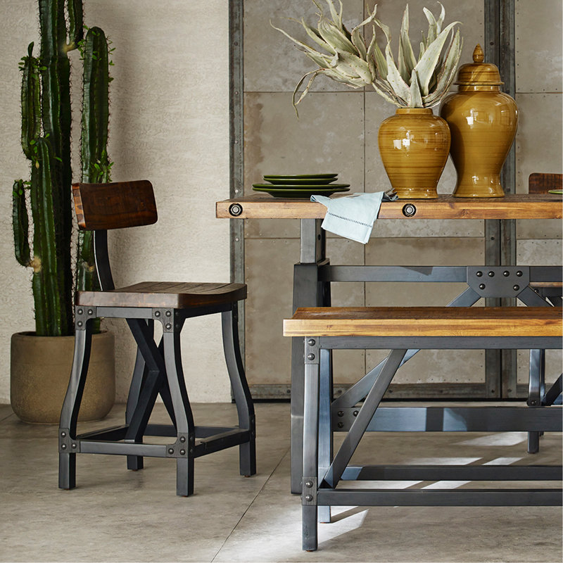 Counter Stool With Back