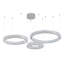 Lustres de plafond en cristal 32 anneaux + 24 "+ 16" 3 anneaux