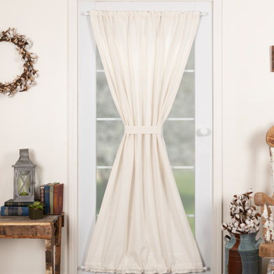 Knarr 100% Cotton Semi Sheer Single Curtain Panel