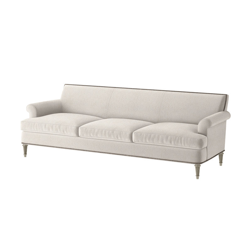 Dauphin Sofa, Fleecy Vanilla (Performance fabric) 1351-92, Hipster Gray
