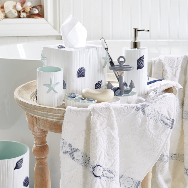 Coastal Shell Bathroom Accessories