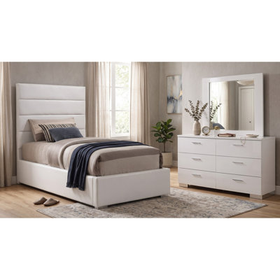 Ensemble de chambre moderne 3 pièces, pour chambre à coucher