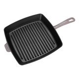 Staub Cast Iron 12-Inch Square Grill Pan - Lilac
