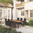 Pando Patio Dining Set with-2070468078-2070468076-2070468075