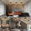 Alnesha Flush Ceiling Light