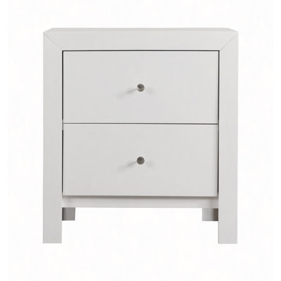 Nightstand, Elegant Transitional Nightstand