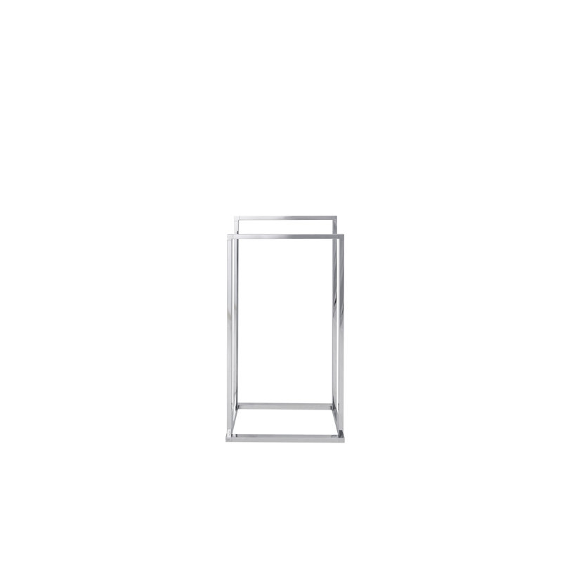 Alfonsi 45 cm L Freestanding Towel Stand, Silver
