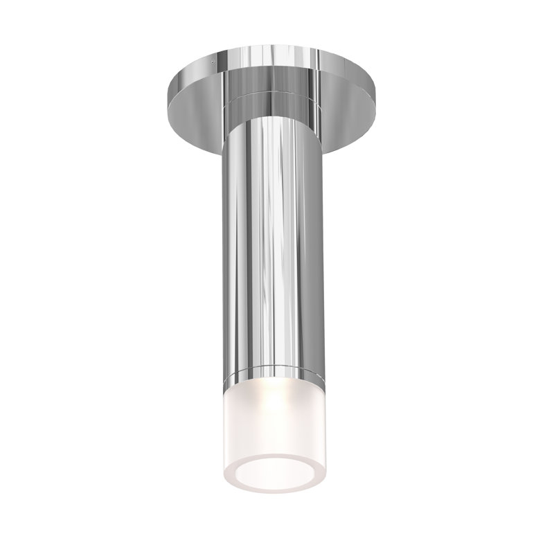 ALC 1 - Light LED Flush Mount, 8.5" H x 2" W x 2" D, Etched