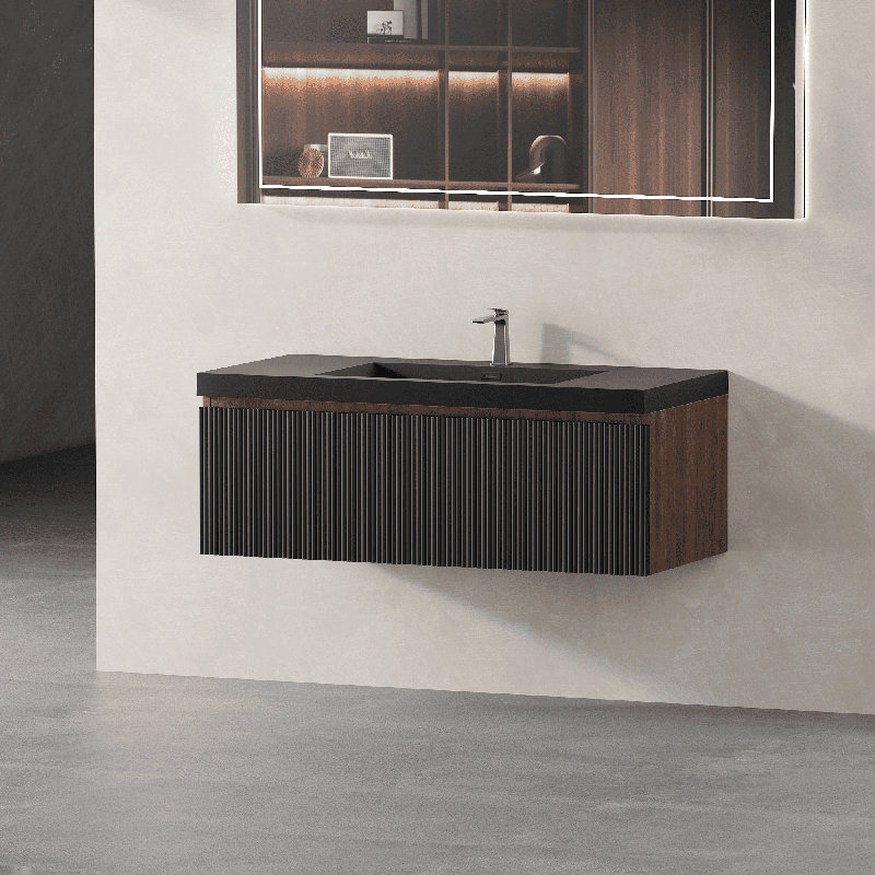 Ensemble de meuble-lavabo mural 48 po, 48"