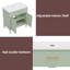 31" Curved Profile Bathroom Vanity with Ceramic Sink-36212398