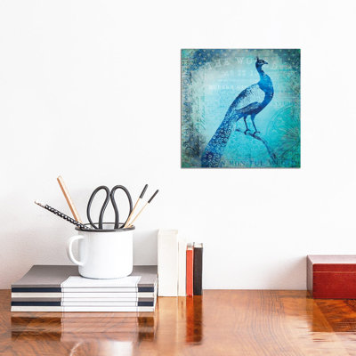 Peacocks Journey by Andrea Haase - Gallery-Wrapped Canvas Giclée on Canvas