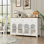 Buffet moderne avec portes cannelées l 55,1 po Bonnetta