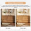 Commode à 6 tiroirs en bois de chêne avec plateau à bijoux amovible Waynesville-2142705232