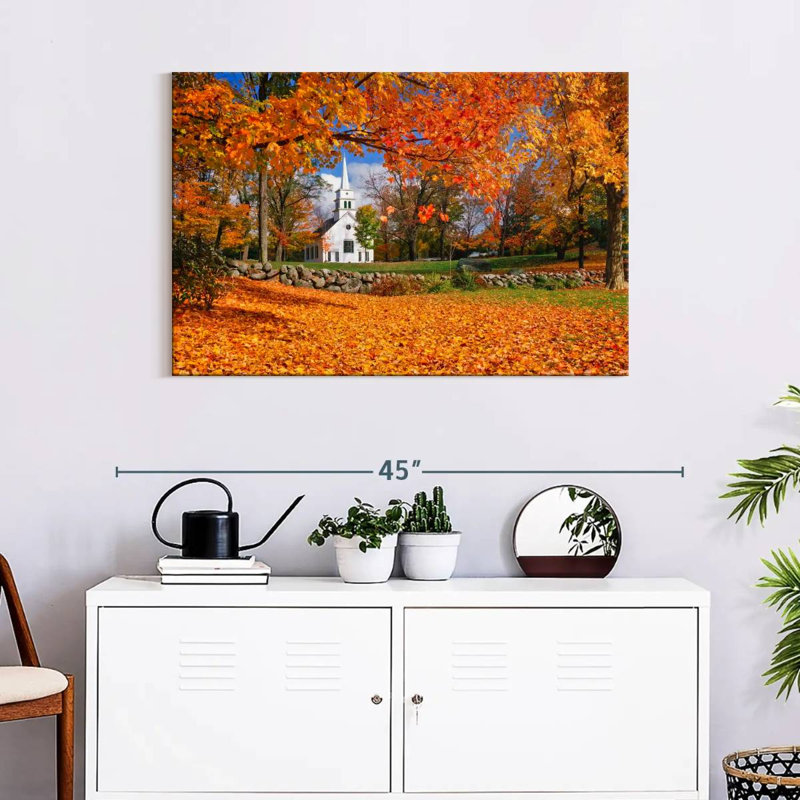 Couleurs d'automne Adella New Hampshire, H 24 po x l 36 po