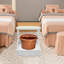 Tabouret de massage pour les pieds à pédicure portable H 21,65 po x l 20,47 po Voicu-1064962481