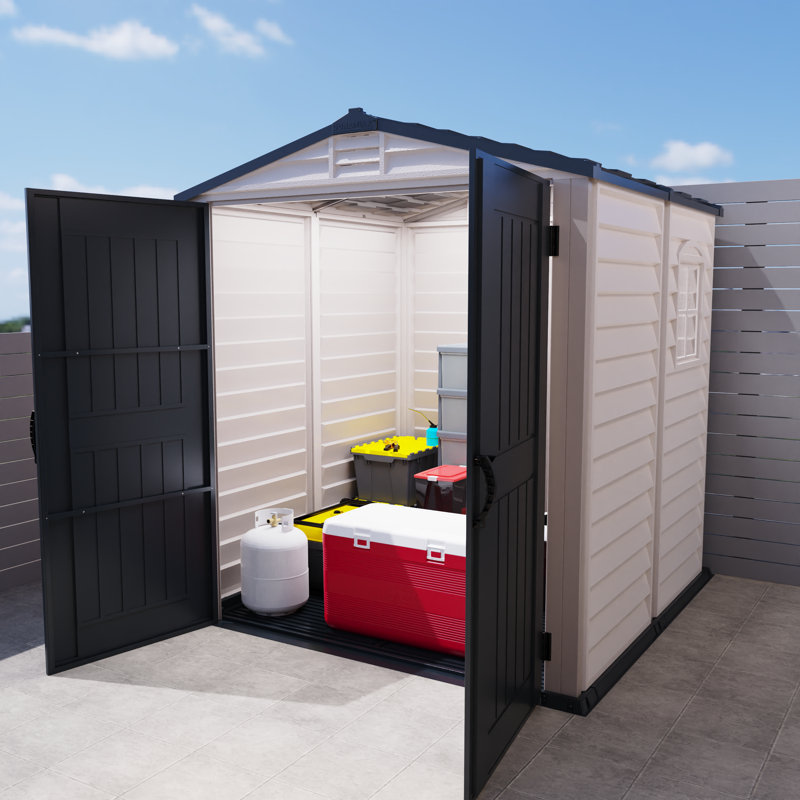 Storemate Plus 6 ft. 3 in. W x 6 ft. 3 in. D Plastic Storage Shed