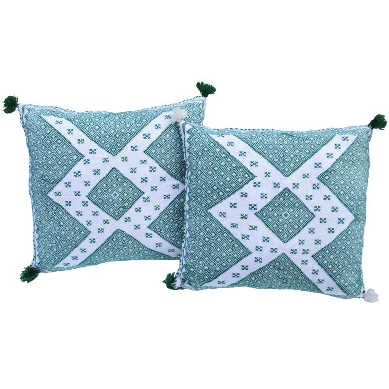 Wool Rectangular Pillow Cover & Insert