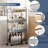 Metal Rolling Cart Utility Cart with Wheels-89309718