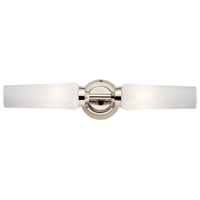 Lakeba 2 - Light Dimmable Vanity Light, Polished Nickel