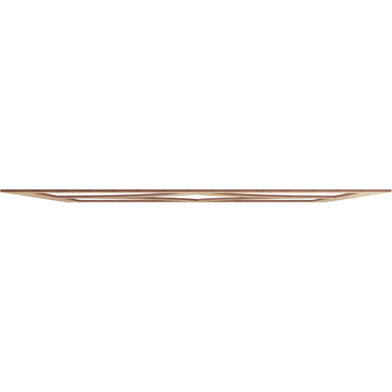Médaillon de plafond ajouré en bois Statesman, Chêne rouge, H 36 po x l 36 po x P 0,38 po
