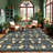 Machine Washable Area Rugs Vintage Floral Rug for Living Room Stain Resistant Foldable Lightweight Non Slip Carpetfor Bedroom Office-1963351668-1963351657