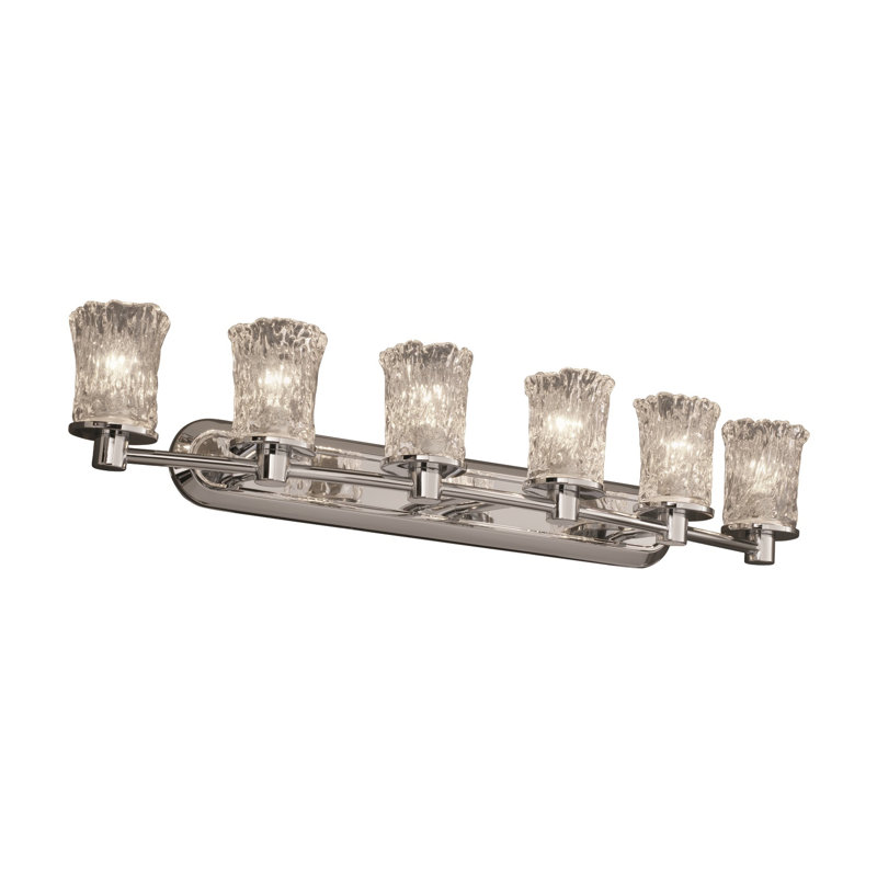 Jaoquim 6 - Light Vanity Light, Gold with Clear Rim, Nickel