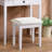 Moniys Wood Moniya Makeup Vanity Table And Stool Set-1097224830