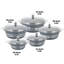 Mianra 10 - Piece Non-Stick Cookware Set-111712323