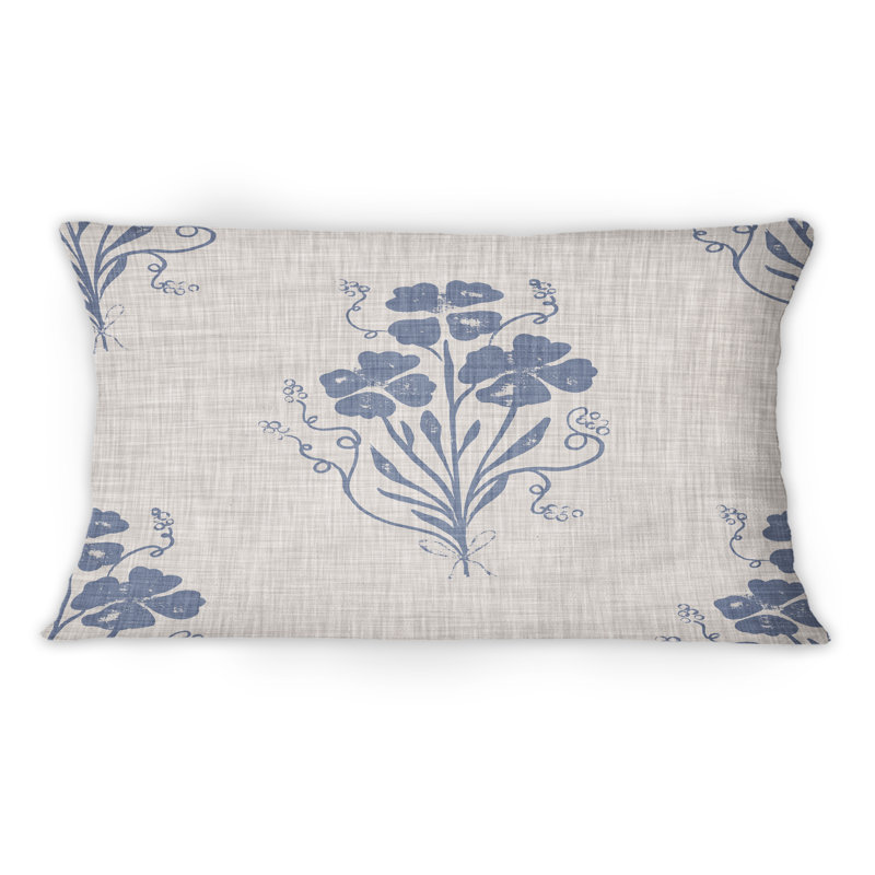 Coussin décoratif imprimé rétro 12 "x 20"