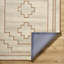 Rectangle Urso Wool Area Rug with Non-Slip Backing-419037128