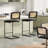 Modern Minimalist Counter Height Bar Stools