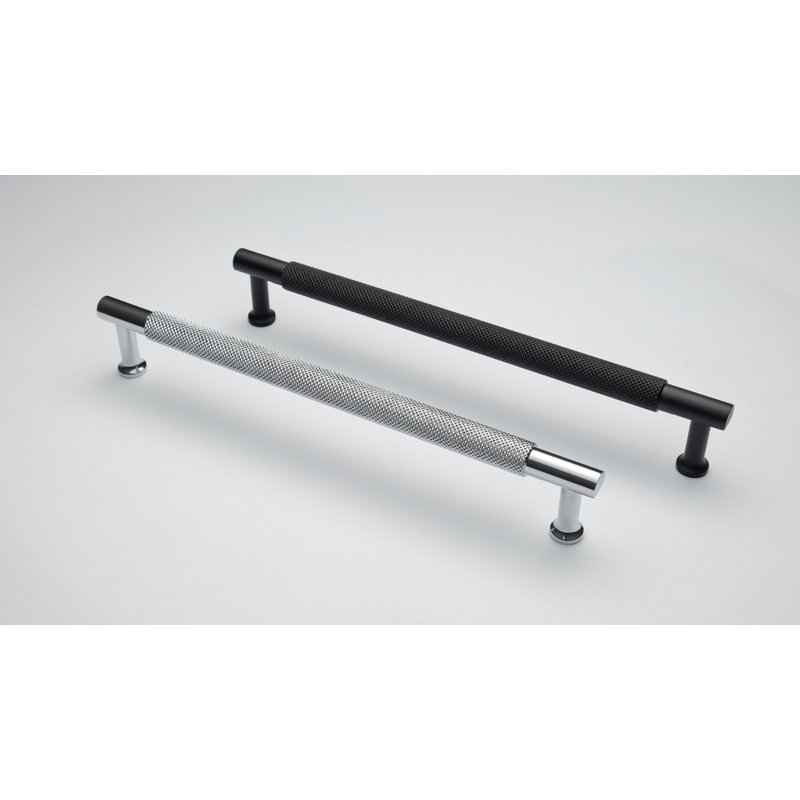 Akono 19.2 cm centre Bar Handle, Polished Silver