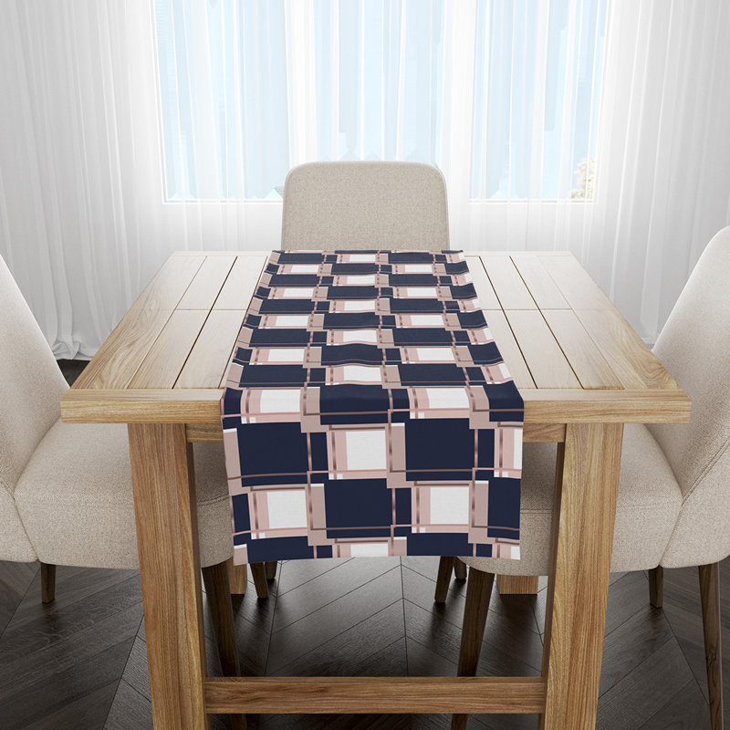 Kensett Geometric Table Runner
