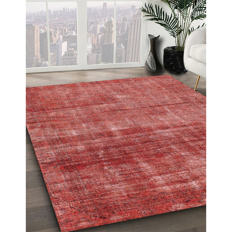 Abstract Indoor Rug, Square 8'