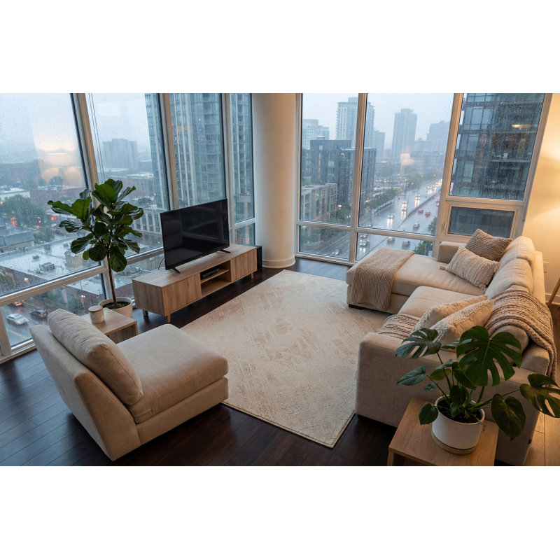 Tapis rectangulaire Montrose, Rectangle 3 pi 11 po x 5 pi 6 po