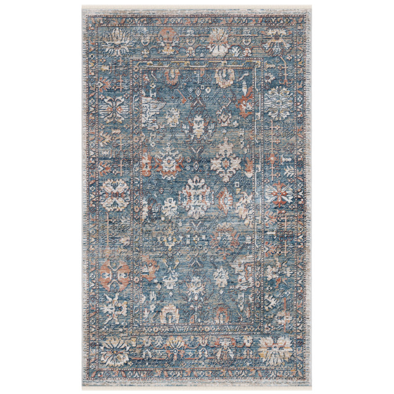 Rumsey Performance Oriental Rug, Rectangle 5' x 8'