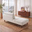Chaise longue et tabouret rembourrés Mashawna-1772130835