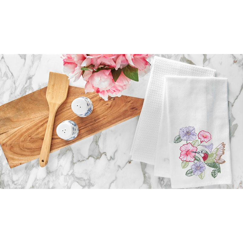Serviette de cuisine Hummingbird & Hibiscus