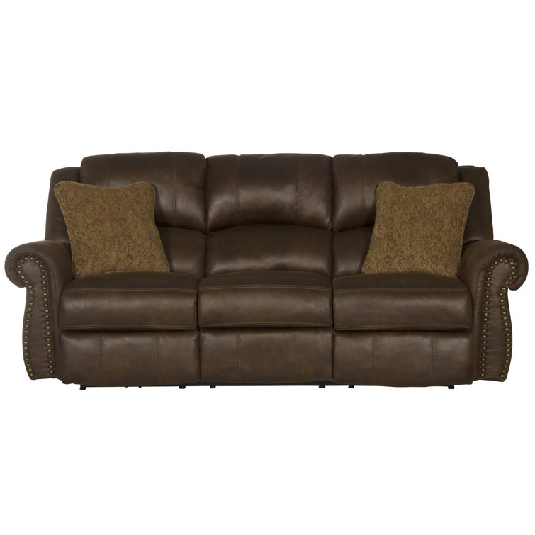 Huling 90'' Upholstered Reclining Sofa