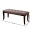 Banc capitonné Linon, tissu
