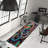Soft Pile Printed Rug Featuring Intricate Geometric Pattern Ideal for Enhancing Your Living Room or Bedroom Ambiance-547289549