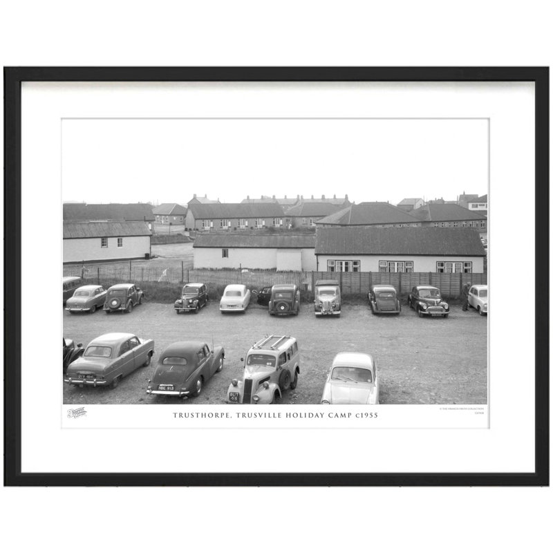 Trusthorpe, Trusville Holiday Camp C1955 1 Piece Single Picture Frame Wall Art, 40cm H x 50cm W x 2.3cm D