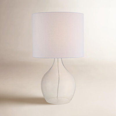 Dandelion Drum Bowl Table Lamp