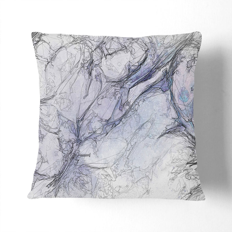 Square Throw Cushion, Stone, 40cm H x 40cm W x 15cm D