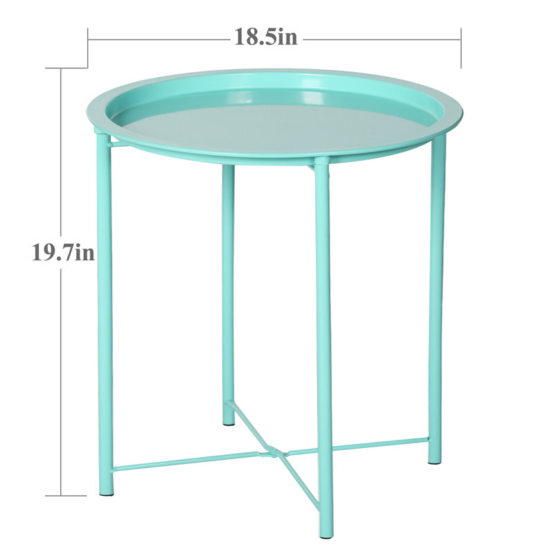 Petite table de bout Annaleese, Vert