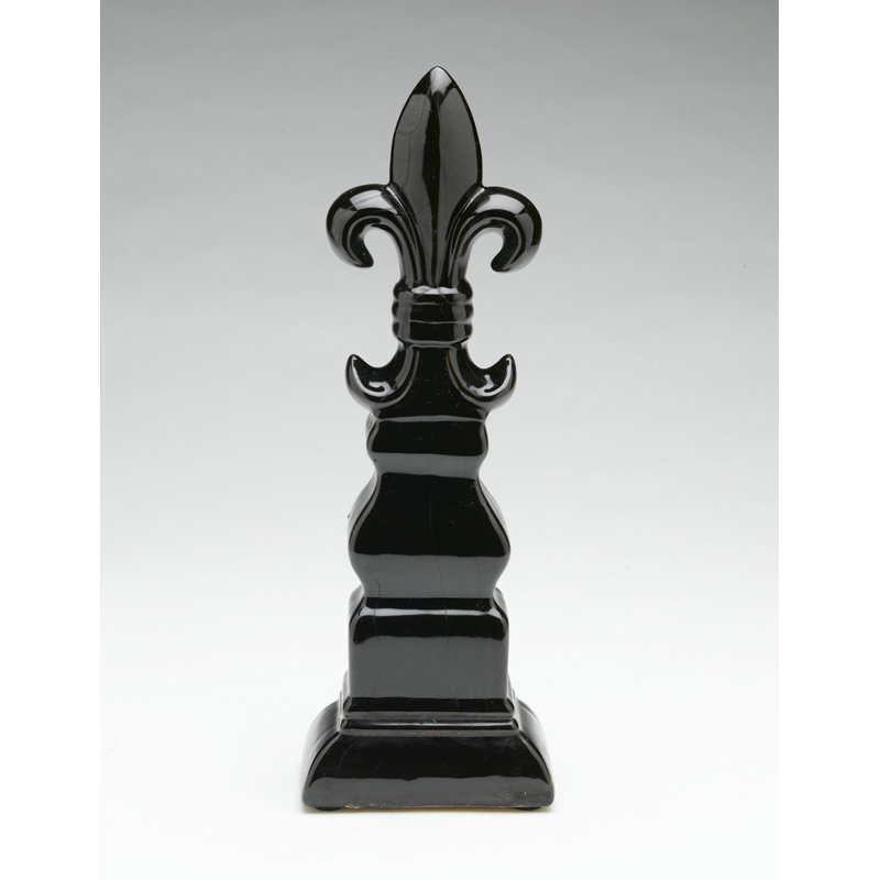 Sculpture en céramique fleur de lis Nuneaton