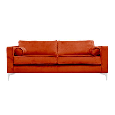 Georgio 3 Seater Velvet Sofa