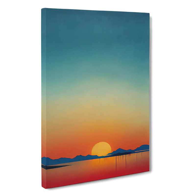 Bewitching Sunset - Wrapped Canvas, 50cm H x 35cm W x 3cm D