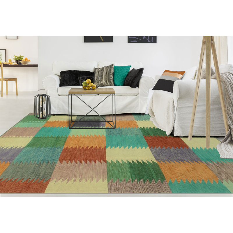 Brilen Wool Striped Indoor Rug